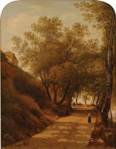 Sunlit Path by Gian Battista Bassi