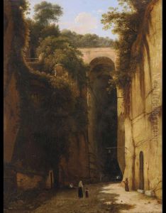 La Grotta Di Posillipo (dal Trittico La Poesia Del Giorno) by Gian Battista Bassi