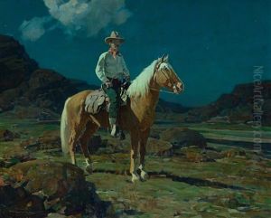 Moonlight On The Ranch by Frank Johnson