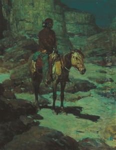 Navajo Land by Frank Johnson