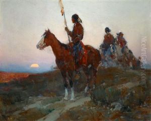 Apaches At Moonrise (eventide)