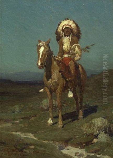 A Sioux Chieftain - view 1