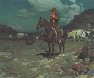 Through The Starlit Hours by Frank Johnson