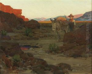 The Pool In The Desert by Frank Johnson