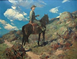 Range Boss Joe Ericson At The Swenson Land And Cattle Co., Inc. by Frank Johnson