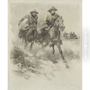 I Guess We Must Abin Three Feet Ahead With A Hundred Yards To Go, Split Was Accusin An Spurrin An Whippin' by Frank Johnson