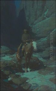 Canyon Solitude by Frank Johnson