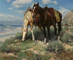 Cow Horses by Frank Johnson