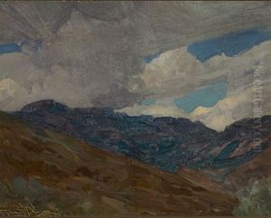 Trout Peak From Rim Rock Ranch In Wapiti, Wyoming