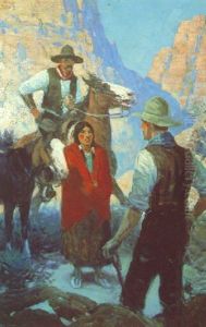 The Meeting by Frank Johnson