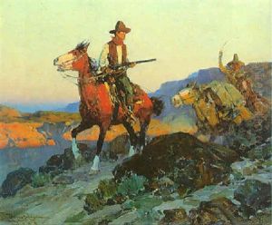 Trouble At The Border by Frank Johnson