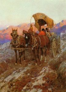 The Harvest Moon by Frank Johnson
