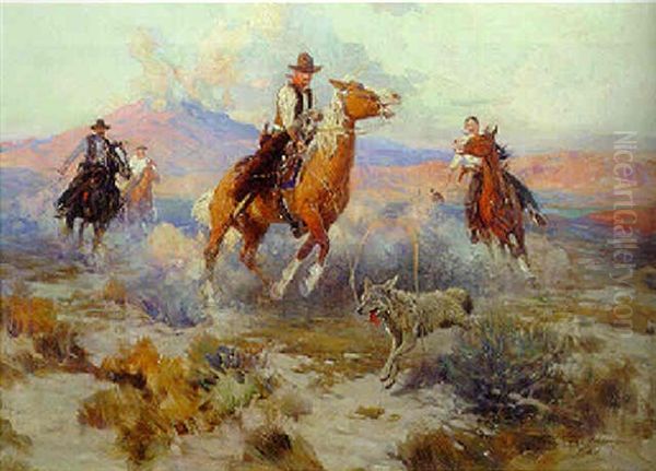 Cowboy Sport: Roping The Coyote - view 1