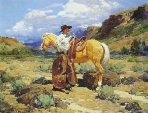 Rim Rock Wrangler by Frank Johnson