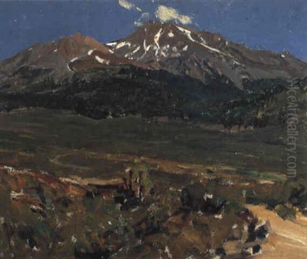 Snow On Jim Mountain - view 1
