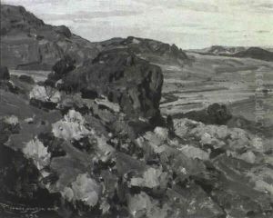 Along The Shoshone by Frank Johnson