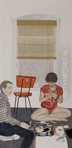 It's On Days When The Weather Is Bad That We Like Best To Stay Inside And Think And Make Things by Helen Johnson