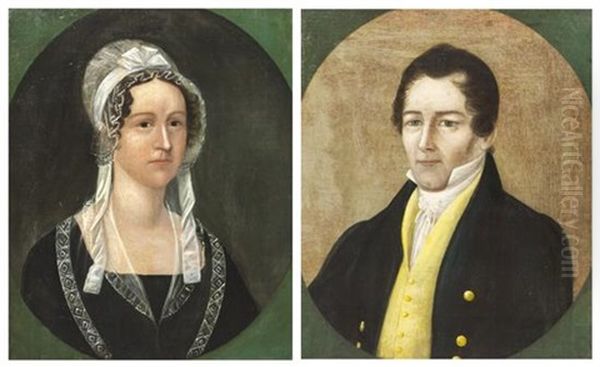 Mr. And Mrs. Hilmer Schumacher (a Pair Of Works) - view 1