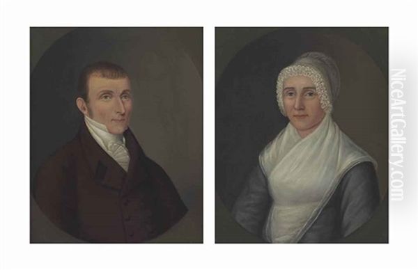 Portraits: A Baltimore Shipowner And His Wife (pair) - view 1
