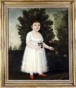 Portrait Of Sarah Maria Coward by Joshua Johnson