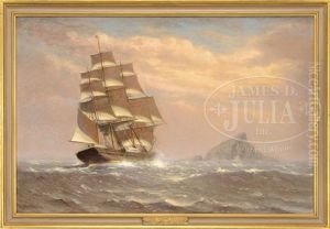 A Close Call - Ship Skylark Just Clearing Diego Ramirez Off Cape Hope