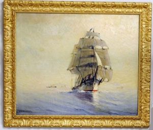 Marine Scene by Johnson, Marshall