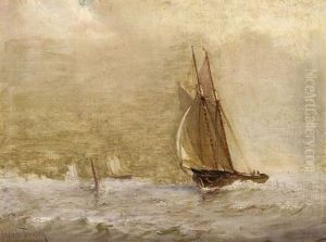 Lightening Up After The Storm - A Boston Harbor View by Johnson, Marshall
