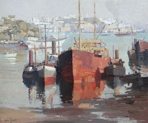 Old Boats, Berry's Bay by Robert Johnson