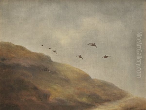 A Covey Of Wicklow Grouse - view 1