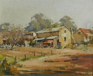 New England Farm Buildings by Robert Johnson