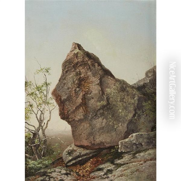 On Top Of The Torn Mountain - Ramapo (study) - view 1