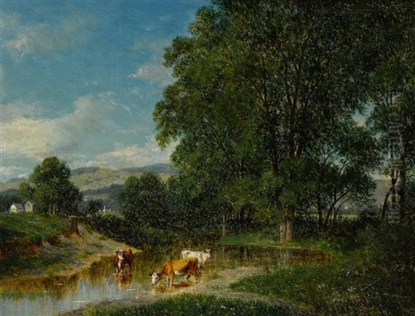 Scene At Conklin, Broome Co., New York - view 1