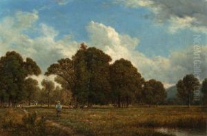 A Farm On The Genesee River by David Johnson