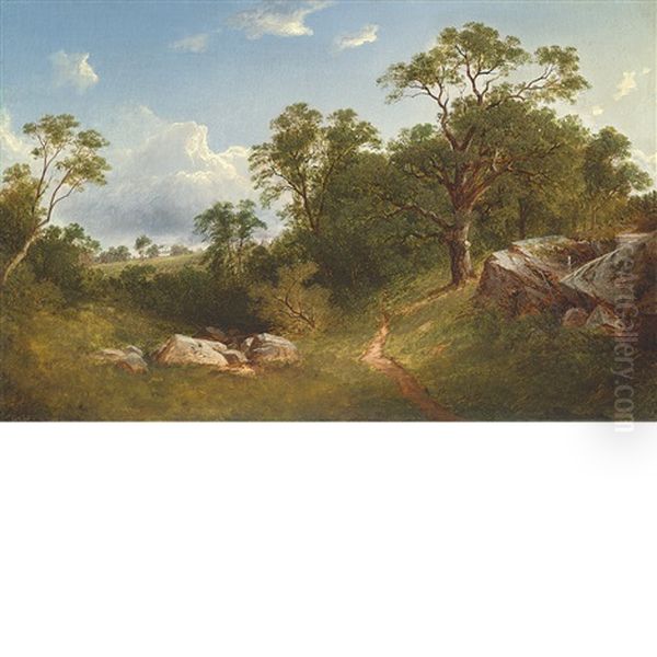 Landscape (white Mansion In The Distance) - view 1