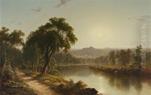 On The Wallkill River, Ulster County, New York by David Johnson