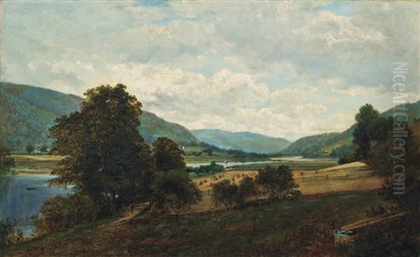 Study Of The Delaware At Hancock - view 1