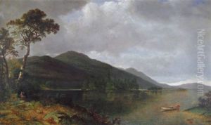 Buck Mountain, Lake George, 1867 by David Johnson