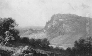 Hudson River Valley View by David Johnson