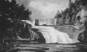 Figures By Trenton Falls by David Johnson
