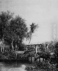 Fishing At Clarks Creek, Mt. Vernon, New York