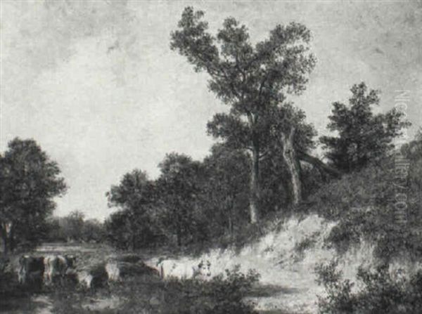 Landscape With Cattle - view 1