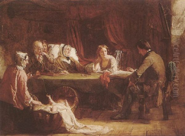 A Family Discussion - view 1
