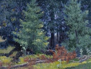 The Shadowy Glen by Francis Hans Johnston