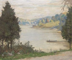 The Quiet Bay, Penetanguishene by Francis Hans Johnston