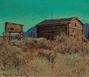 July - On Hunter's Bay, Great Bear Lake by Francis Hans Johnston