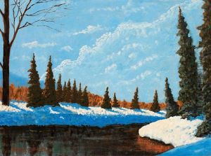 Northern Beauty In Winter