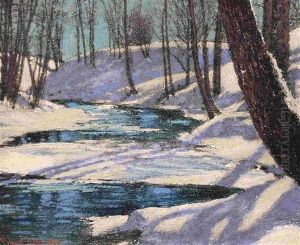 Snow Shadows by Francis Hans Johnston