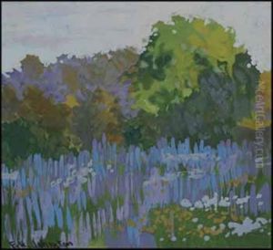 Landscape With Lupins Landscape With Lupins