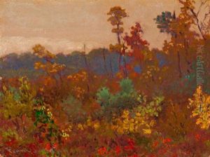 Gray October Sky by Francis Hans Johnston