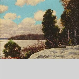Winter Bows To Spring by Francis Hans Johnston